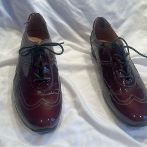 Beautiful Gabor shoes.  Like new.  Size 6 but runs small.  Wine colored patent.